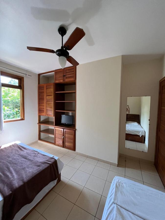 De Frente Pra Praia Apartamento Da Cris Taperapua - Condominio America Praia Flat Porto Seguro Extérieur photo