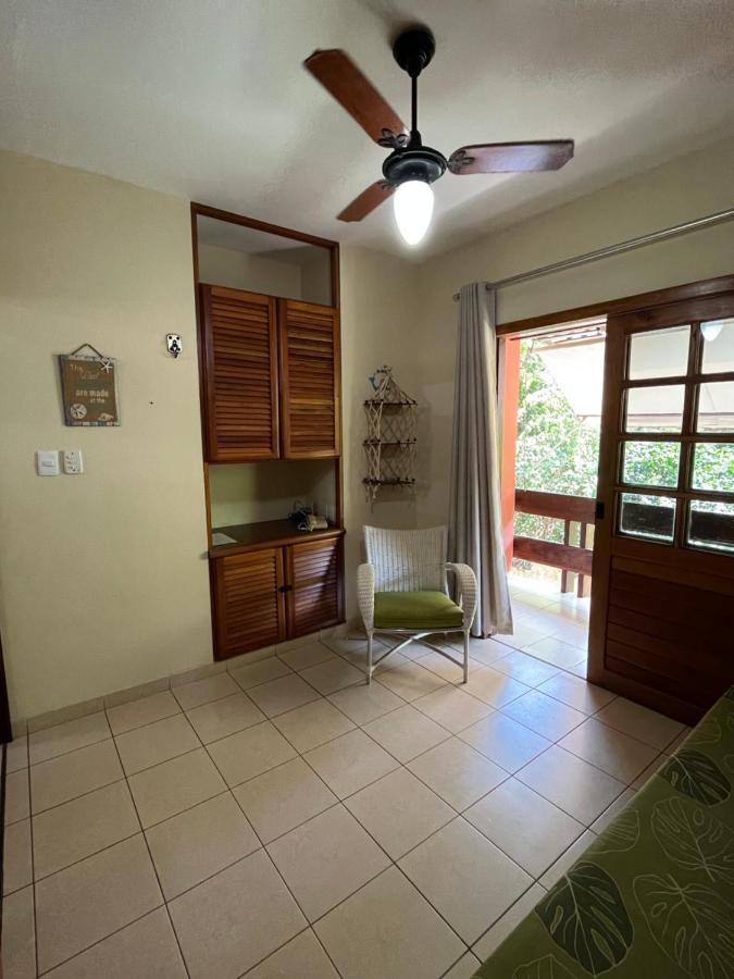 De Frente Pra Praia Apartamento Da Cris Taperapua - Condominio America Praia Flat Porto Seguro Extérieur photo