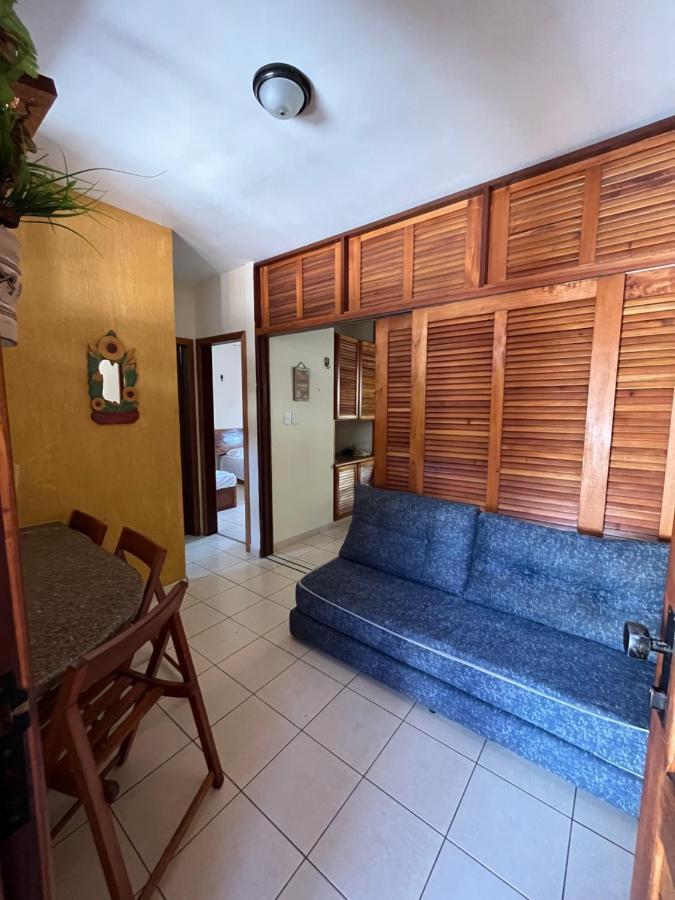 De Frente Pra Praia Apartamento Da Cris Taperapua - Condominio America Praia Flat Porto Seguro Extérieur photo